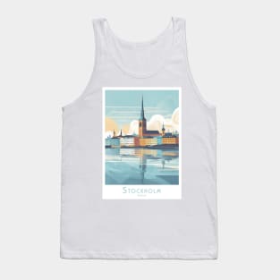 Serene Stockholm Reflection Tank Top